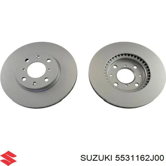 Do koszyka 5531162J00 Suzuki Tarcza hamulcowa przednia