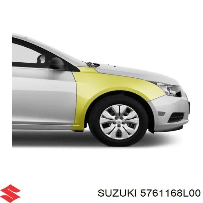 Do koszyka Błotnik przedni prawy Suzuki Swift IV MZ, EZ