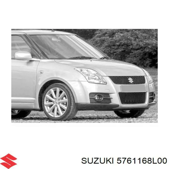Błotnik przedni prawy Suzuki Swift IV hatchback (MZ, EZ) (2010 - 2026) cena, od 86,96 USD