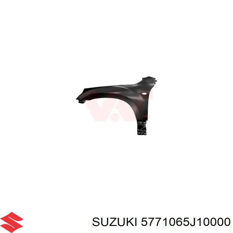 Błotnik przedni lewy Suzuki 5771065J10000 cena, od 77,30 USD