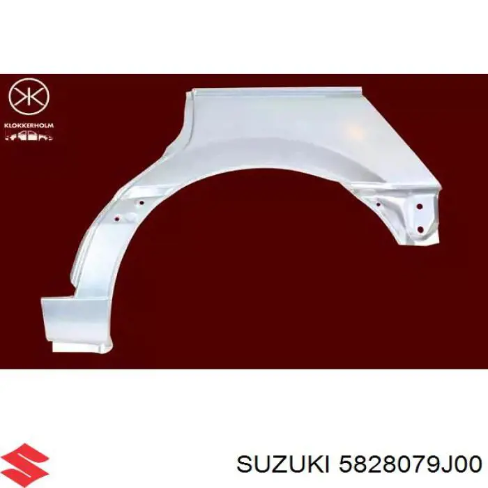 Do koszyka 5828079J00 Suzuki Wzmocnienie zderzaka przedniego