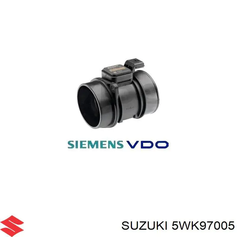 Czujnik przepływu powietrza, przepływomierz powietrza M.A.F. 5WK97005 Suzuki