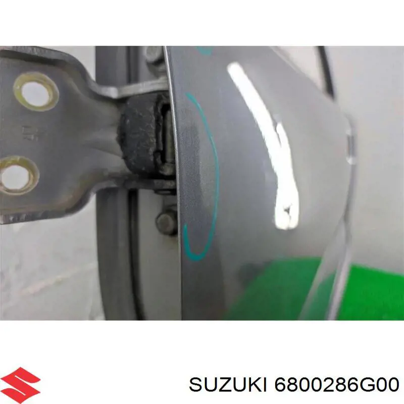 Do koszyka Drzwi przednie lewe Suzuki Ignis II FH