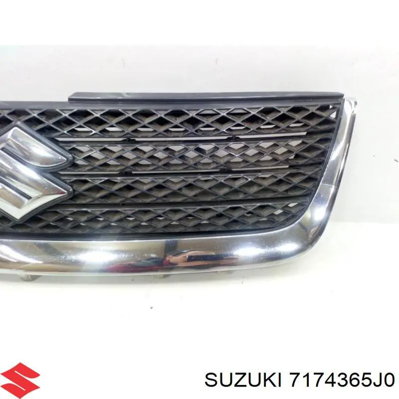 7174365J0 Suzuki Atrapa chłodnicy