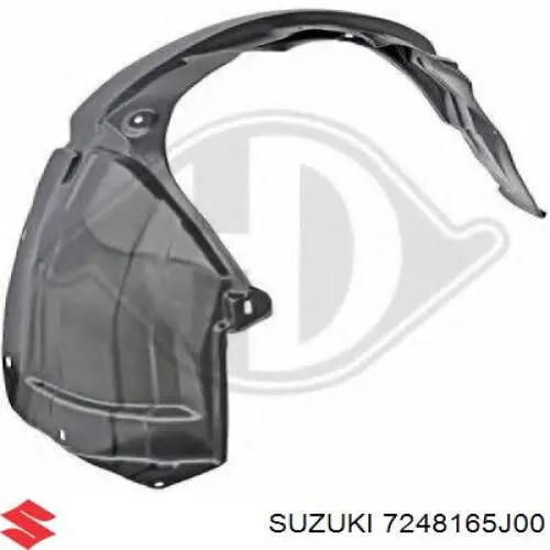 Nadkole błotnika przedniego prawe Suzuki 7248165J00 cena, od 19,80 USD