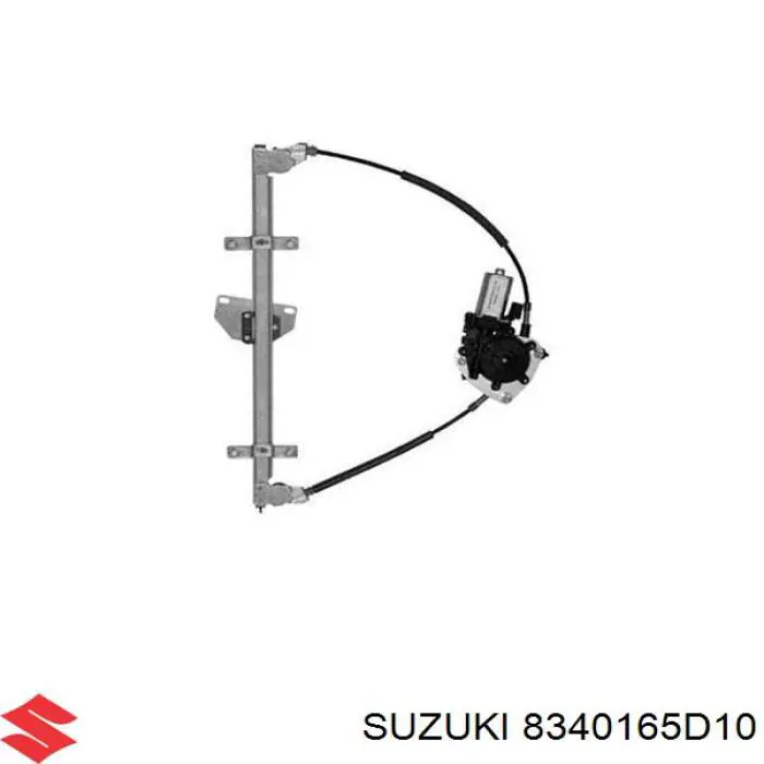 Do koszyka 8340165D10 Suzuki Mechanizm podnoszenia szyby drzwi przednich prawych