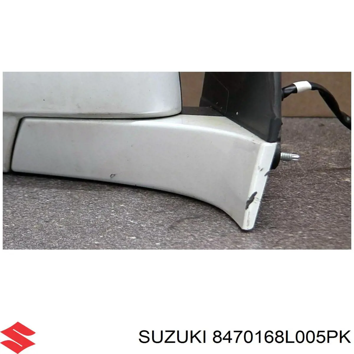 Lusterko wsteczne prawe Suzuki 8470168L005PK cena, od 84,75 USD