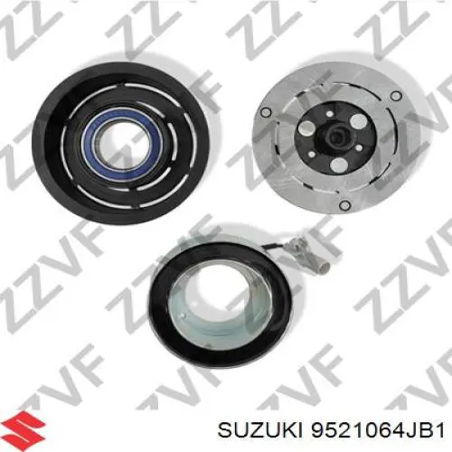 9521064JB1 Suzuki Sprzęgło sprężarki klimatyzacji