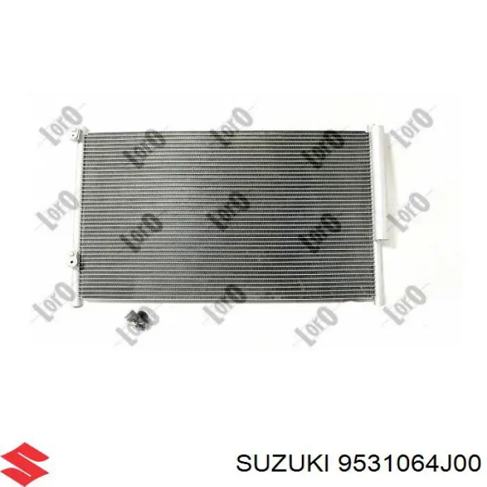 Chłodnica klimatyzacji Suzuki 9531064J00 cena, od 88,53 USD