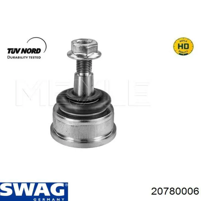 Sworzeń wahacza dolny Swag 20780006 cena, od 16,16 USD