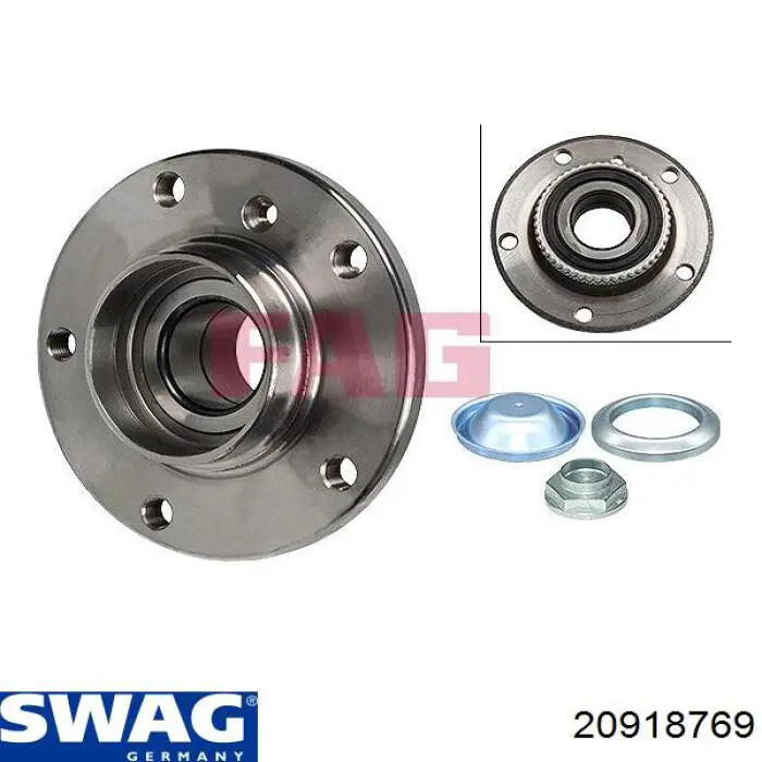 Piasta przednia Swag 20918769 cena, od 48,10 USD