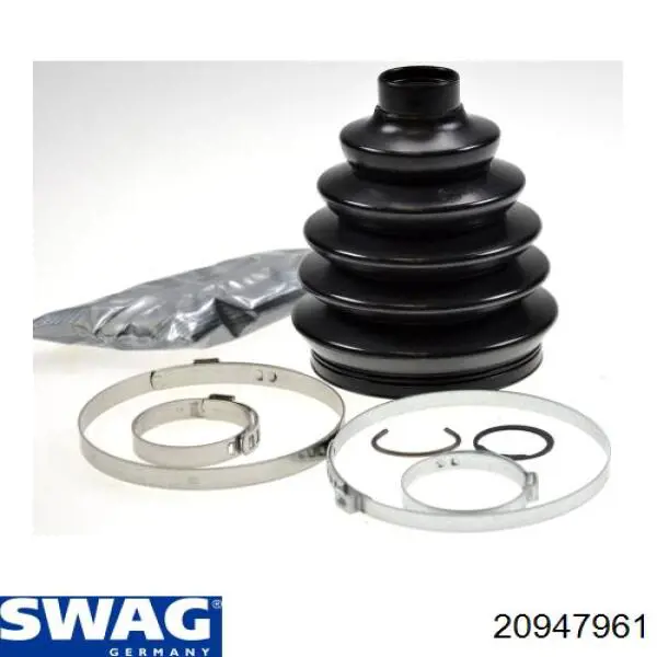 Osłona przegubu homokinetycznego półosi przedniej zewnętrzna Swag 20947961 cena, od 19,06 USD