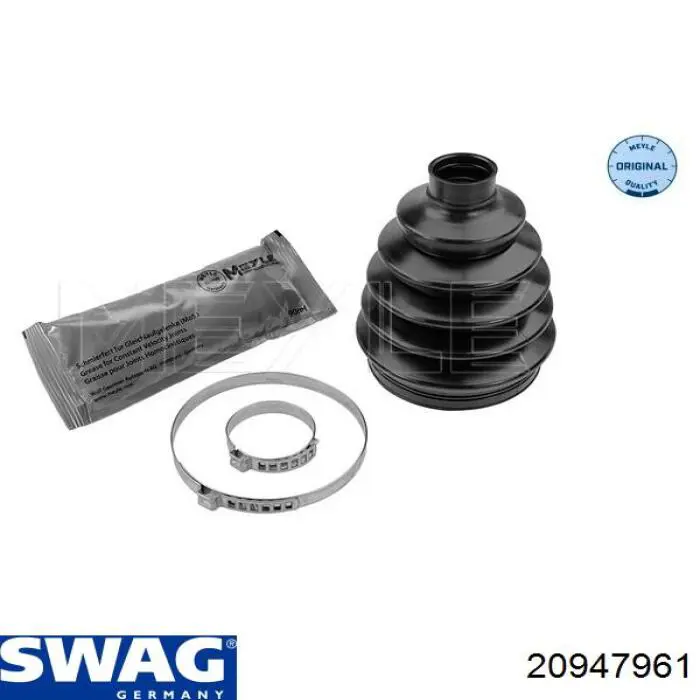 Do koszyka 20947961 Swag Osłona przegubu homokinetycznego półosi przedniej zewnętrzna