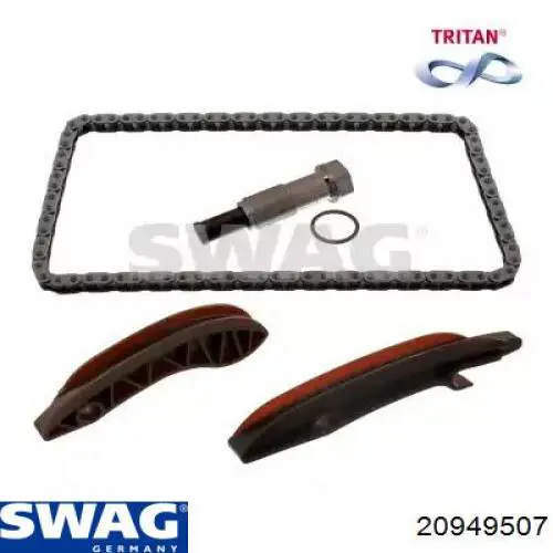 Łańcuch rozrządu górny, zestaw Swag 20949507 cena, od 82,96 USD