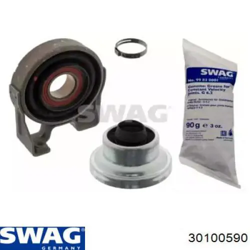 Łożysko podwieszane wału Cardana Swag 30100590 cena, od 161,67 USD