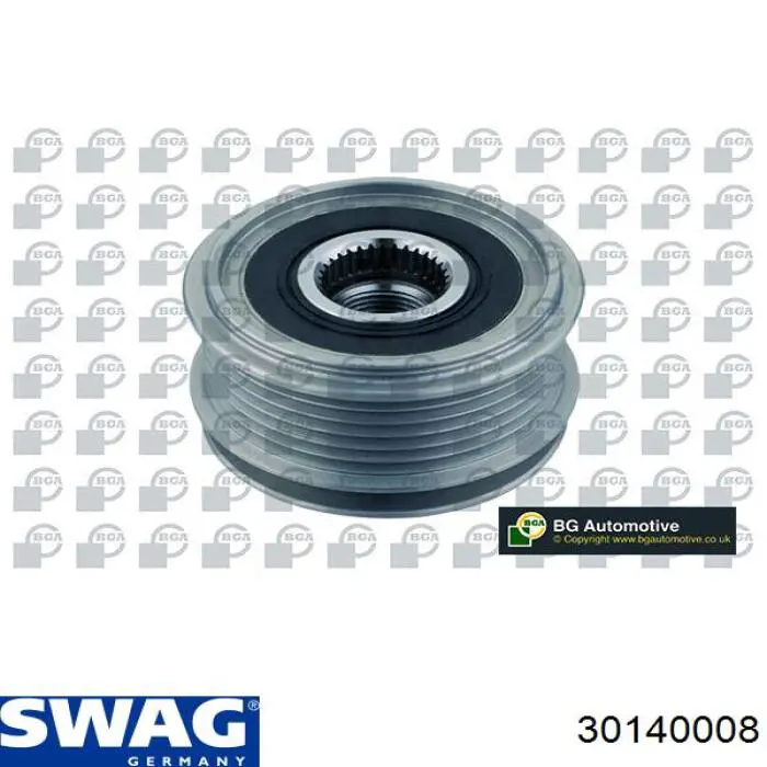Do koszyka 30140008 Swag Koło pasowe alternatora