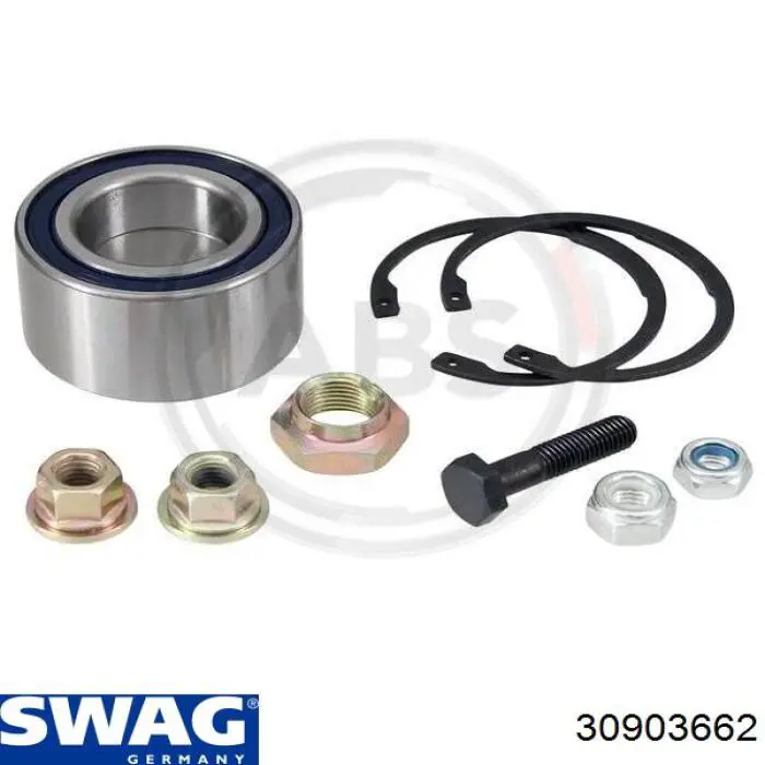 Łożysko piasty przedniej Swag 30903662 cena, od 21,97 USD
