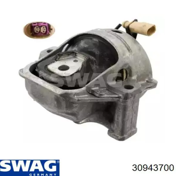 Poduszka (podpora) silnika lewa Swag 30943700 cena, od 114,22 USD