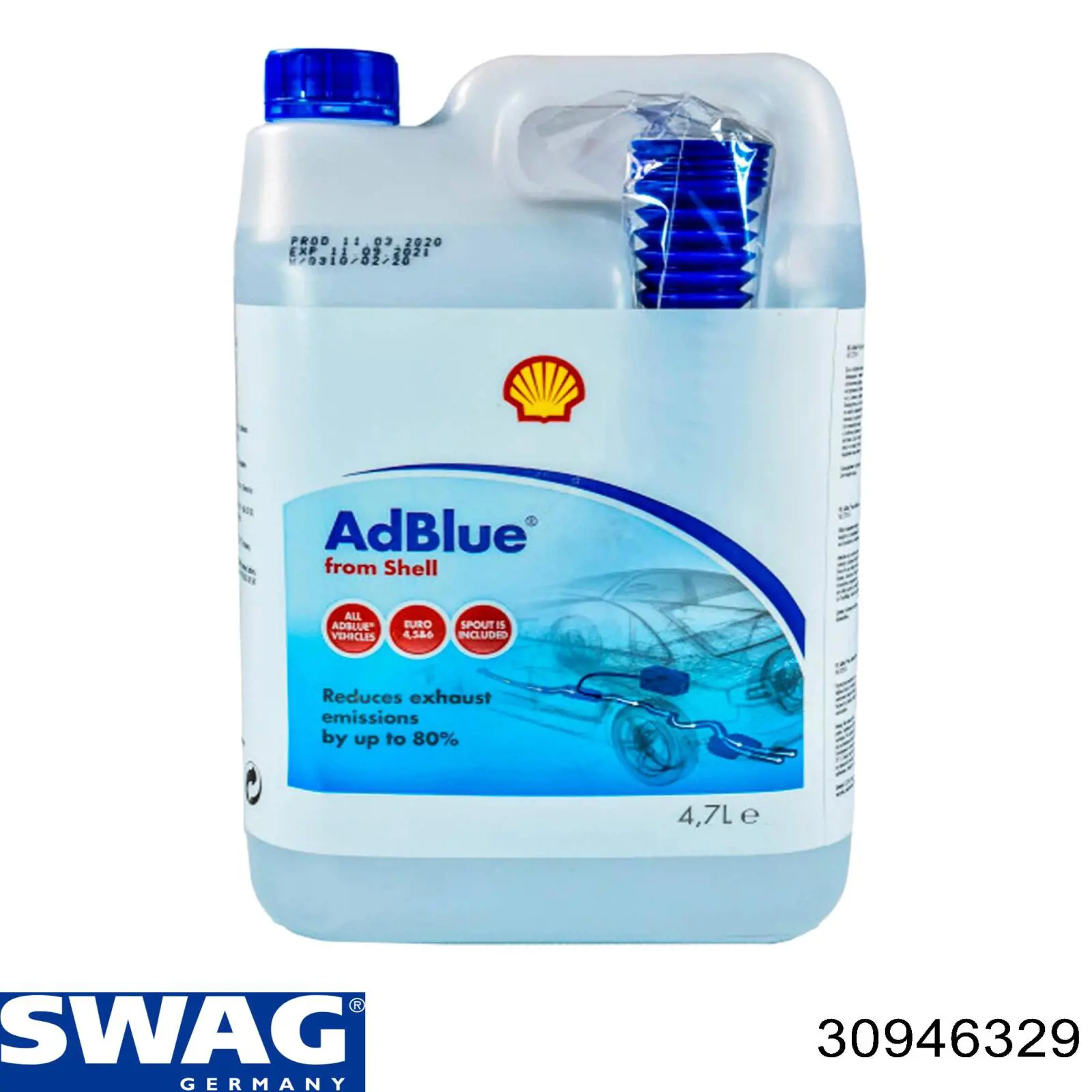Środek do neutralizacji spalin, mocznik Swag 30946329 cena, od 27,26 USD