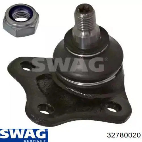 Sworzeń wahacza dolny lewy Swag 32780020 cena, od 14,82 USD