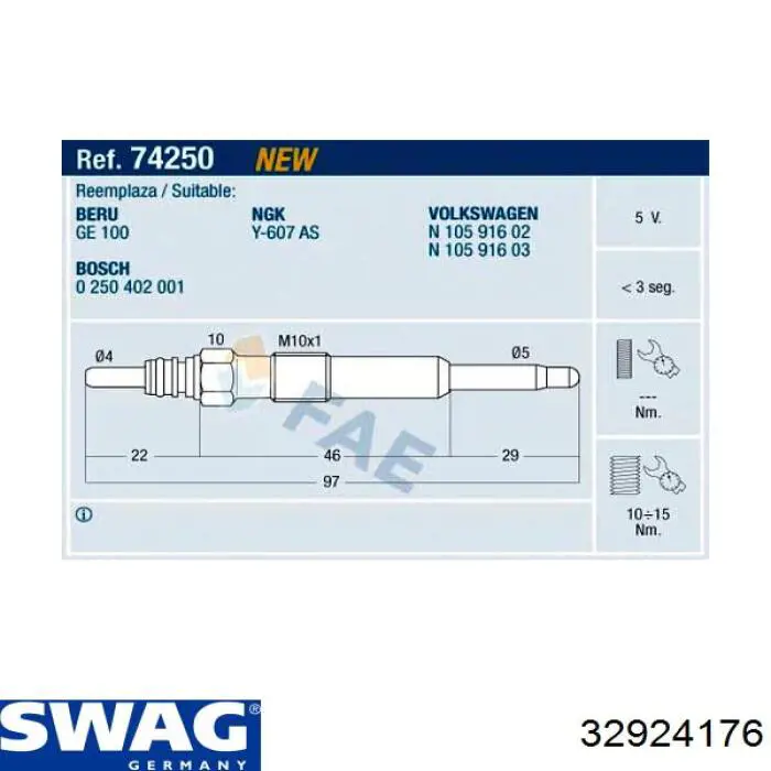 Do koszyka 32924176 Swag Świeca żarowa