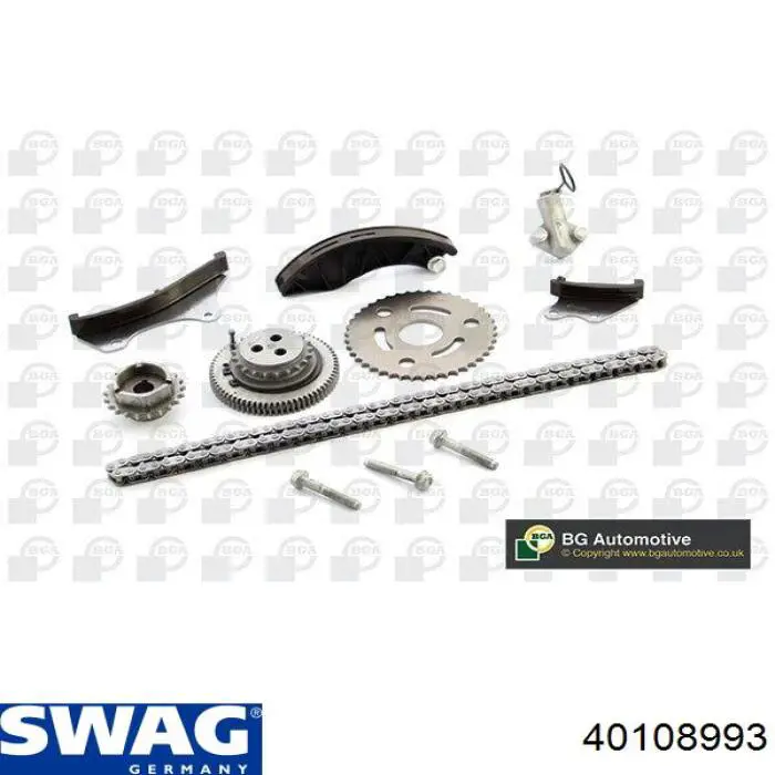 Łańcuch rozrządu, zestaw Swag 40108993 cena, od 305,71 USD