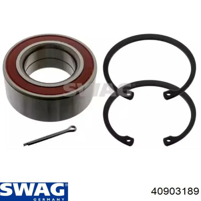 Łożysko piasty przedniej Swag 40903189 cena, od 17,01 USD