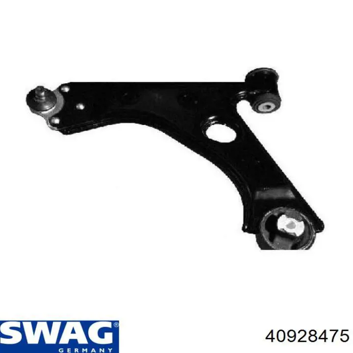 Do koszyka 40928475 Swag Silentblock przedniego wahacza dolnego