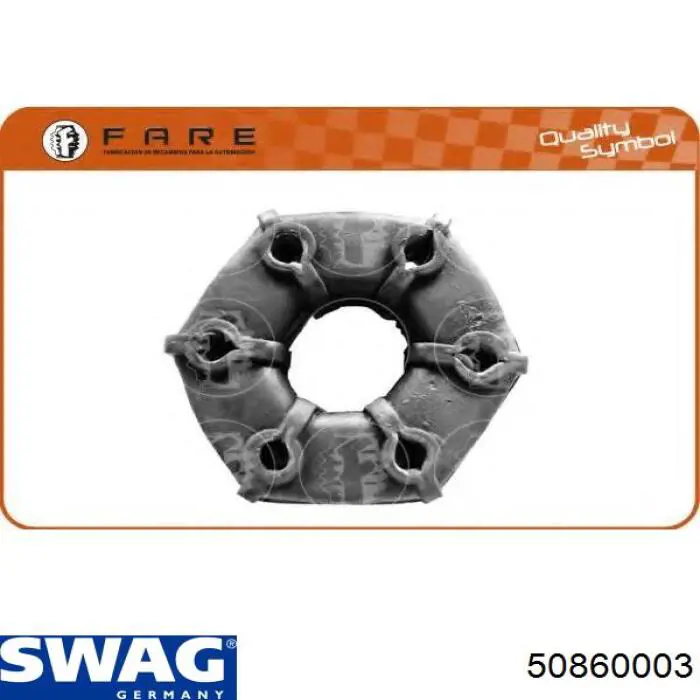 Przegub elastyczny wału przedni Swag 50860003 cena, od 33,31 USD
