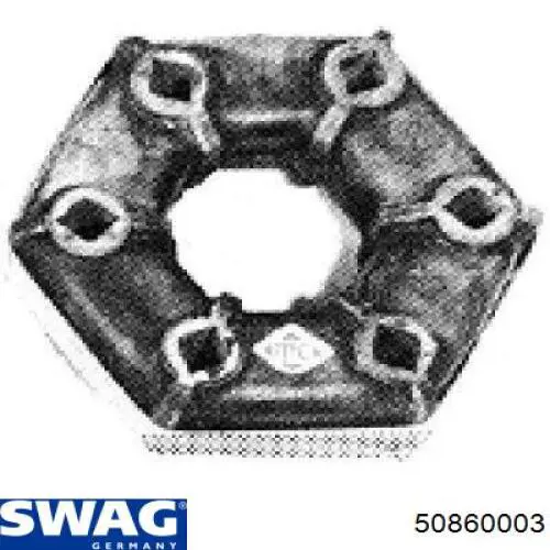 Do koszyka 50860003 Swag Przegub elastyczny wału przedni