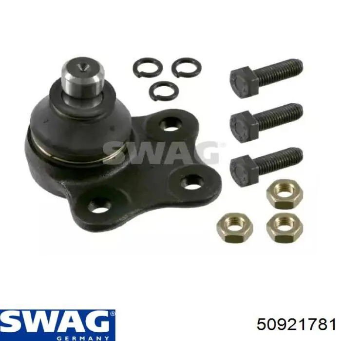 Sworzeń wahacza dolny Swag 50921781 cena, od 17,14 USD