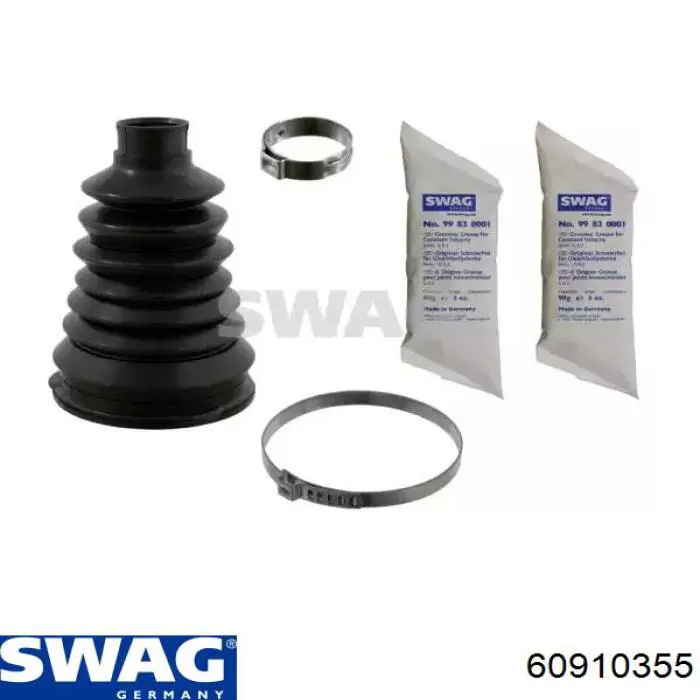 Osłona przegubu homokinetycznego półosi przedniej zewnętrzna Swag 60910355 cena, od 9,60 USD
