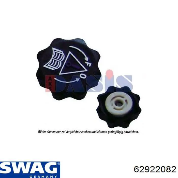Do koszyka 62922082 Swag Pokrywa (korek) zbiornika wyrównawczego