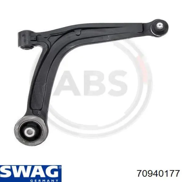 Silentblock przedniego wahacza dolnego Swag 70940177 cena, od 12,81 USD