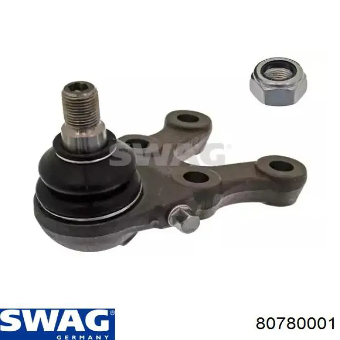 Sworzeń wahacza dolny lewy Swag 80780001 cena, od 21,55 USD