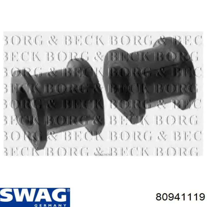 Do koszyka 80941119 Swag Tuleja stabilizatora przedniego