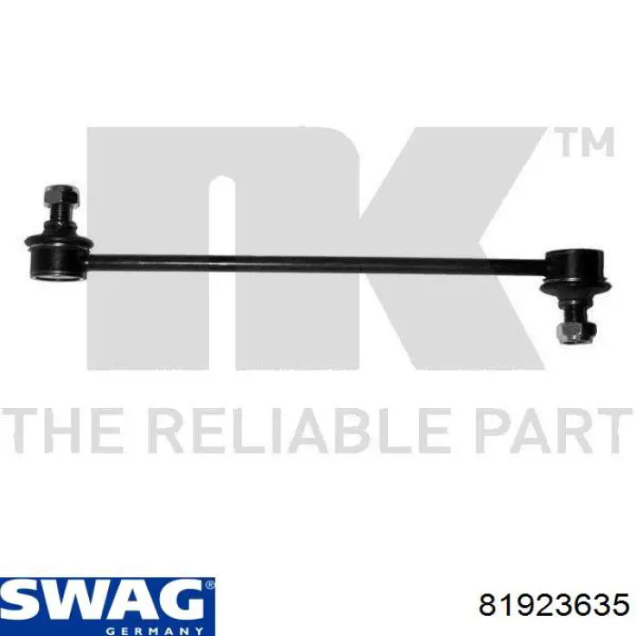 Łącznik stabilizatora przedniego Swag 81923635 cena, od 14,54 USD