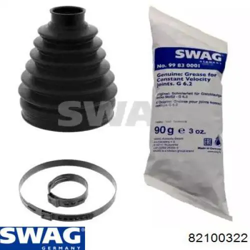 82100322 Swag Osłona przegubu homokinetycznego półosi przedniej zewnętrzna