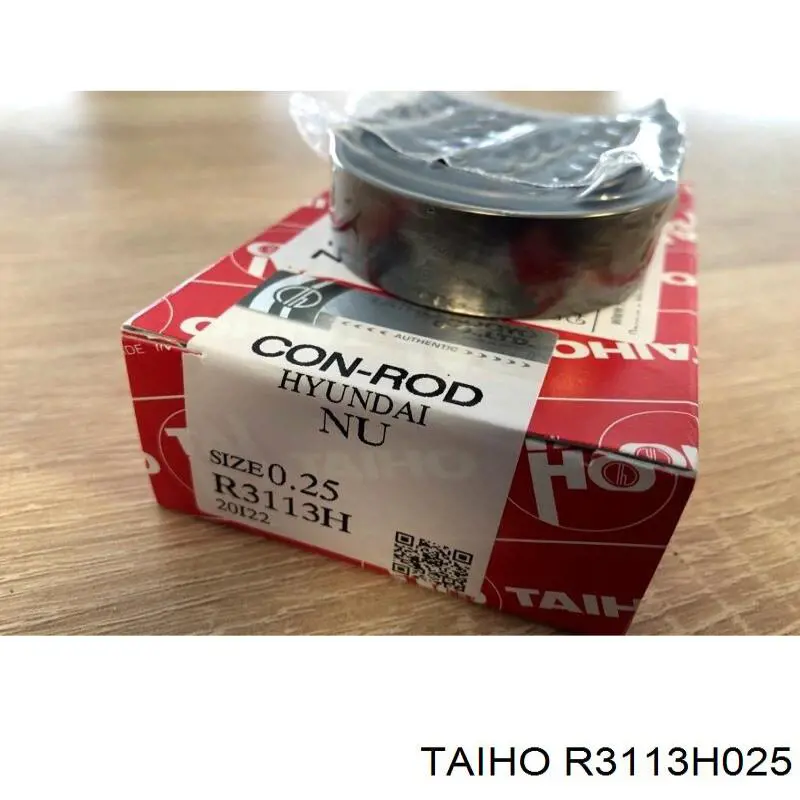 Panewki korbowodowe wału korbowego, zestaw, 1. naprawa (+0,25) Hyundai Elantra VI sedana (AD) (2016 - 2025) cena, od 13,36 USD