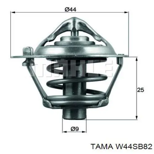 Termostat W44SB82 Tama