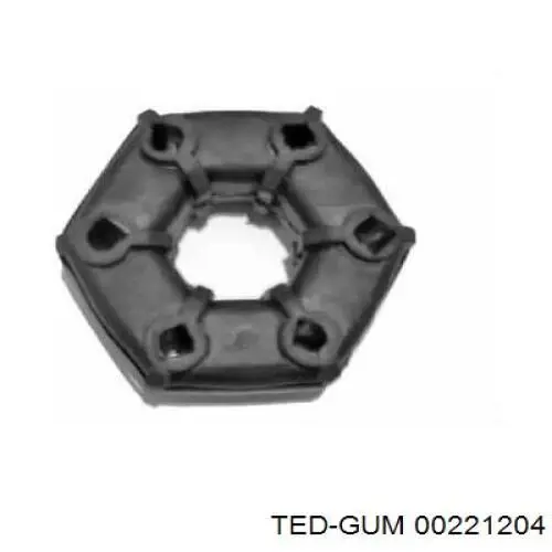 Przegub elastyczny wału przedni Ted-gum 00221204 cena, od 36,54 USD