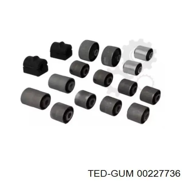 Drążek poprzeczny zawieszenia tylnego Ted-gum 00227736 cena, od 21,26 USD