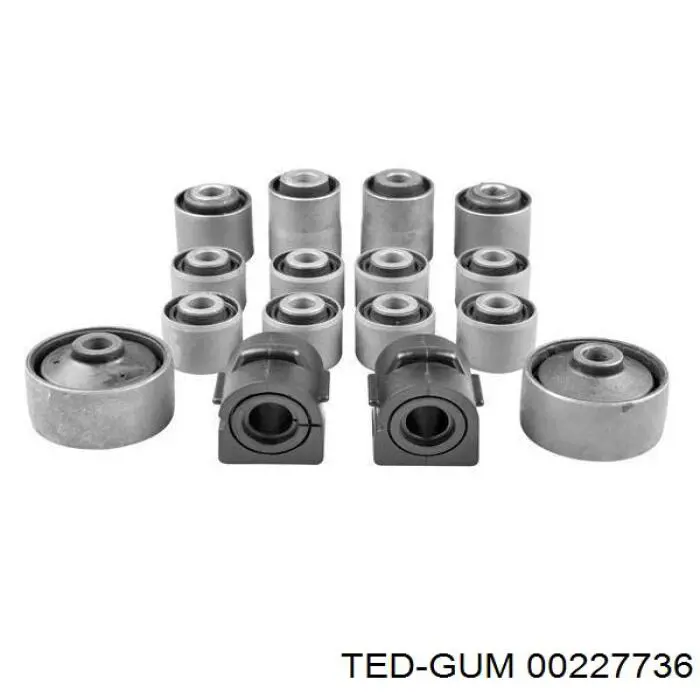 Drążek poprzeczny zawieszenia tylnego Ted-gum 00227736 cena, od 25,29 USD