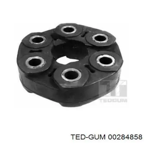 Przegub elastyczny (wg kodów 124 411 00 15, 03918) Ted-gum 00284858 cena, od 68,04 USD
