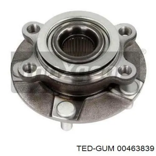 Silentblock tylnego wahacza podłużnego przedni Ted-gum 00463839 cena, od 21,06 USD