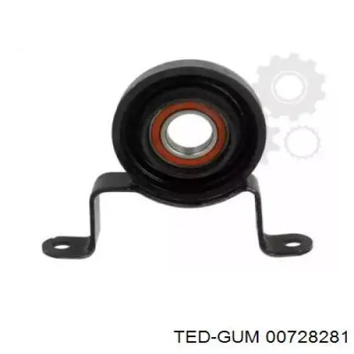 Łożysko podwieszane wału Cardana tylne Ted-gum 00728281 cena, od 60,07 USD