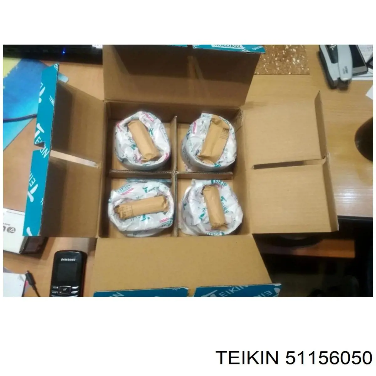 Tłok (komplet na silnik), 2. naprawa (+0,50) Teikin 51156050 cena, od 90,26 USD