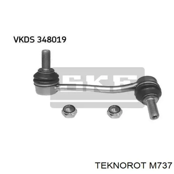 Do koszyka M737 Teknorot Łącznik stabilizatora przedniego lewy