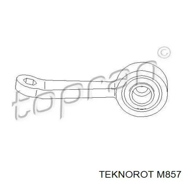Do koszyka M857 Teknorot Łącznik stabilizatora przedniego lewy