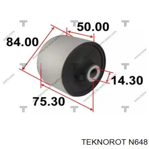 Wahacz zawieszenia przedniego dolny prawy Teknorot N648 cena, od 201,24 USD